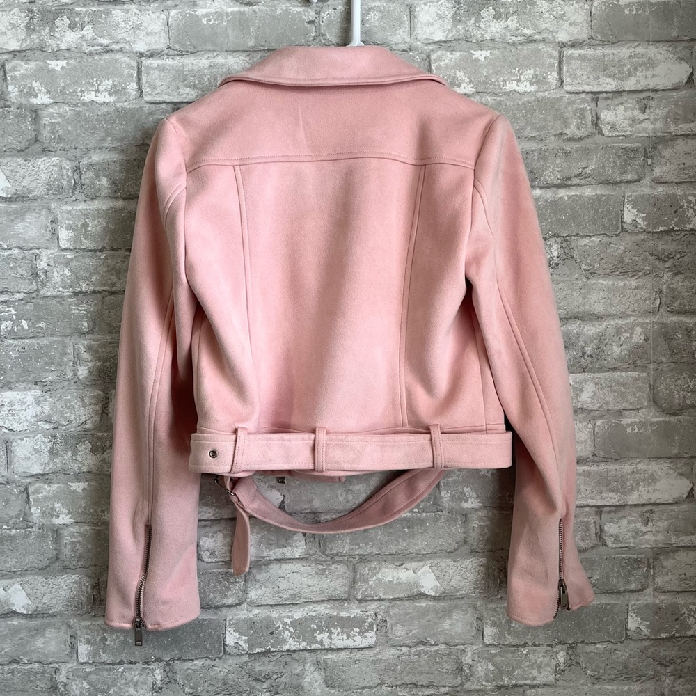 Pink Biker Jacket - Picture 2 of 3
